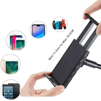 Suport de telefon Pentru iPhone x xs max telefon mobil stand Pat/Birou Pentru iPad Pro 11 Tablet Holder Suport Clema Suportului de 4.7 La 15 inch