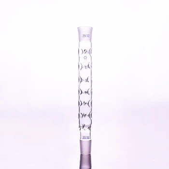 Coloanei vertebrale coloana de distilare,L. 75mm/100mm/120mm/150 mm/200 mm/250 mm/300 mm/400 mm/500 mm,în Comun 29/32,Spike-în formă de tub de distilare