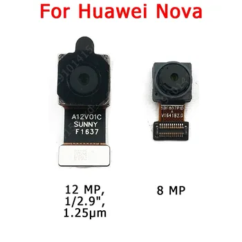 Originale Fata-Spate, Camera din Spate Pentru Huawei Nova 2 Plus Nova2 2Plus Principale cu care se Confruntă Camera Module Cablu Flex Înlocuire Piese de Schimb