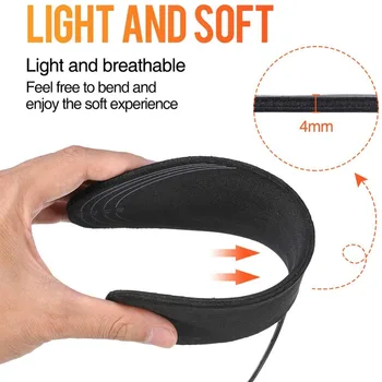 USB Tălpi interioare Încălzite Pantofi Branț Confortabil Moale Electrice Incalzite Pantofi de Iarnă în aer liber Sportsfoot mai cald Tălpi Picior de paza