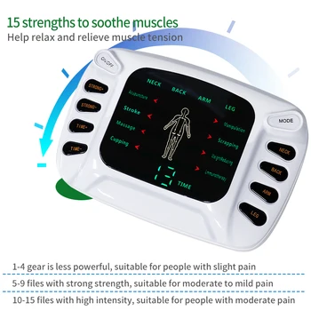 Electronice Digitale Puls Masaj Slăbire Corpul Muscular Se Relaxeze Stimulator Acupunctura, Terapie De Masaj Aparat De Fizioterapie Instrument