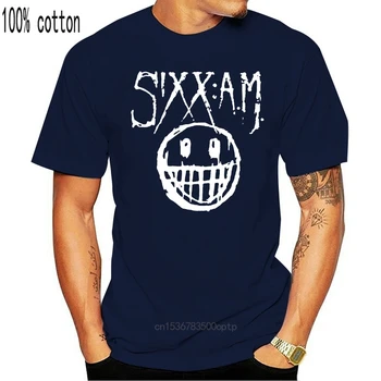 Noi SIXX AM* Nikki Sixx* Trupa de Hard Rock Barbati tricou Negru Marimea S La 5XL casual de imprimare t-shirt Barbati Top Tees