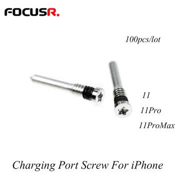100/lot Torx De 5 Stele Punct șurub Port de Încărcare Șurub Screw Jos pentru iPhone 11 11Pro 11ProMax Pachete de Accesorii & Seturi