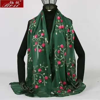 Iarna fierbinte 2018 femei eșarfă șal primavara-vara silk poncho eșarfe, șaluri împachetări lady brand plaja fulare hijab sjaal foulard noi