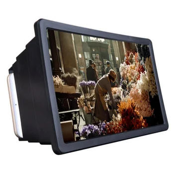 Telefon Mobil portabil Lupă de Ecran 3D Universal Proiector de Afișare Mărită Expander Suport stativ Ecran Pentru Lupă Smarephone