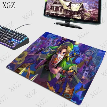 XGZ The Legend of Zelda de Mari Dimensiuni tastatură de Gaming Mouse Pad Calculator PC Gamer Mousepad Birou Mat Blocare Margine pentru CS GO, LOL, Dota