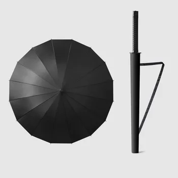 Sabie de Samurai Umbrela Bărbați Personalitate Negru Tehnologie Creative Tendință Anime Sabia Umbrela cu Geanta de Depozitare