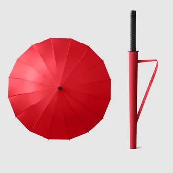 Sabie de Samurai Umbrela Bărbați Personalitate Negru Tehnologie Creative Tendință Anime Sabia Umbrela cu Geanta de Depozitare