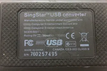 Convertor USB Adaptor pentru Microfon SCEH-0001 pentru SingStar pentru PlayStation 2 si 3
