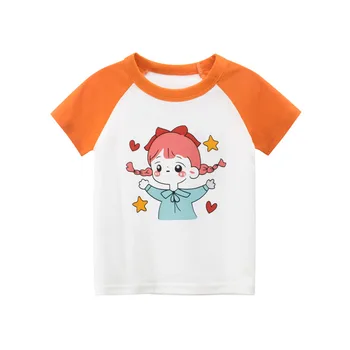 Fete Tricou De Vară Pentru Copii Boys T-Shirt Haine De Bumbac Copilul Topuri Tricouri Fata De Desene Animate De Imprimare Copilul Nou Ajunge În 2020 Îmbrăcăminte
