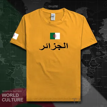 Republica Algeria Algeriană Islam DZA mens t shirt moda 2017 jersey națiune echipa de bumbac t-shirt sportive de îmbrăcăminte teuri Dzayer