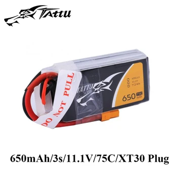 Ace Tattu Acumulator Lipo 11.1 v 14.8 v 650mAh 3s 4s 75C RC Baterie cu XT30 Plug Baterii pentru 150 Dimensiune FPV Drone Cadru