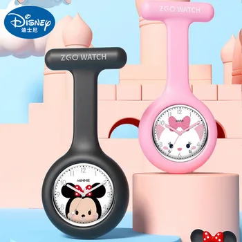 Disney Originale Vinde Fierbinte Buzunar Moda Nouă Ceasuri Silicon Asistentă Brosa Tunica Fob Ceas Medical reloj de bolsillo