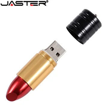 JASTER Shantou Metalen 5 Soorten Ruj Pen Drive Usb Flash Drive 4 Gb 16 Gb 32 Gb 64 Gb Pendrive usb 2.0 Disk Flash Stok