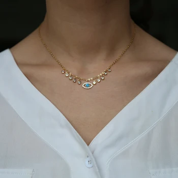 Moda opal Colier Pentru Femei, de Calitate Superioară culoare Argintie Feminino cel Mai bun Prieten de sex Feminin Cravată Colier Statement