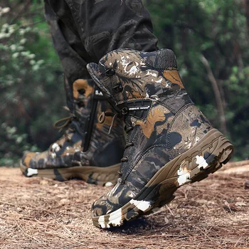 2020 Iarna Pentru Bărbați Bocanci Camuflaj Mare De Top Rezistent La Apa Tactice Cizme De Mari Dimensiuni 47 Mens Pantofi Sport Pantofi Zapatillas Hombre