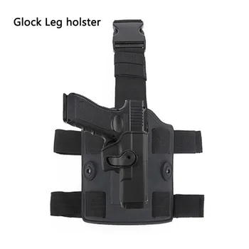 Tactic IMI Picătură Picior Toc de Pistol pentru Glock 17 18 19 22 26 31Airsoft Coapsei Pistol Caz Adaptor Zbaturi Accesorii de Vânătoare
