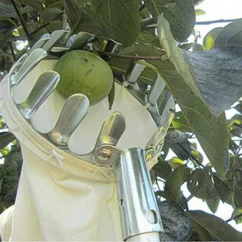 Metal culegător de Fructe Convenabil Horticole Culegător de Fructe de Grădinărit Măr Piersic Cules de Instrumente DT6