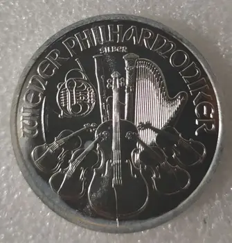 Austriac Filarmonicii Moneda De Argint De 1 Oz Vechi Din Argint Coin Original Monede Europa Colectie De Monede