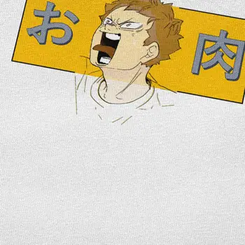 Rece Kawaii Haikyuu T Shirt pentru Bărbați Mâneci Scurte Agrement Hinata Shouyou T-shirt, O-neck Bumbac Moale Anime Manga Tee Idee de Cadou