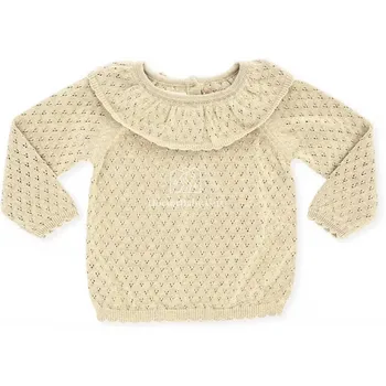 Pulover tricotat-O singură Bucată 1-6Y Bumbac Maneca lunga Iarna pentru Copii Haine de Fata Culoare Solidă de Toamnă Caldă Fetita Pulovere