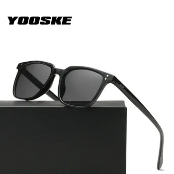 YOOSKE Retro Pătrat ochelari de Soare Vintage de Designer de Brand de Conducere Ochelari de Soare de sex Feminin de sex Masculin Oglindă de Înaltă Calitate Ochelari de Nuante