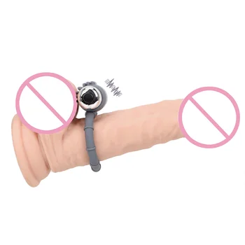 IKOKY Vibrator Penis Inele de Vibrații Inele pentru Penis Stimulator Clitoris Jucarii Sexuale pentru Barbati Intarziere Ejaculare Singură Frecvență