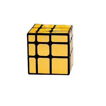 Moyu MoFangJiaoShi 3x3 Oglinda S Cubul Magic Puzzle Teaser Creier Periat Autocolant Jucarii Educative Negru Intortocheat Picătură Navă