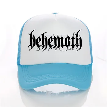 Behemoth logo-ul de imprimare șapcă de baseball pentru Bărbați și femei Trend Vara Capac Nou de Tineret Joker palarie de soare pe Plajă Vizor