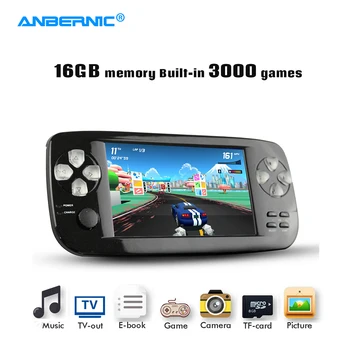 ANBERNIC PAP UCIDE Joc Handheld Consola de jocuri Video Player pe 64 de biți de 4.3 inch 3000 de Jocuri K3 Portabil Retro Joc Consola Cadou de Crăciun pentru Copii