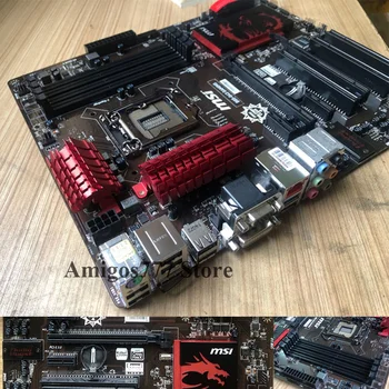 LGA 1150 DDR3 MSI B85-G43 GAMING original, Placa de baza Desktop Intel B85 PCI-E 3.0 USB3.0 32GB Cupa i7, i5 si i3 DDR3 Placa de baza Folosit
