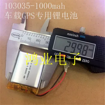 103035 3.7 V litiu polimer baterie radiotelefon mic sunet caseta de instrumente și alte produse digitale