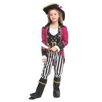 Umorden de Halloween Petrecere de Carnaval Costum pentru Fete pentru Copii Fete Copii Pirat Costume Fantasia Infantil Cosplay Îmbrăcăminte