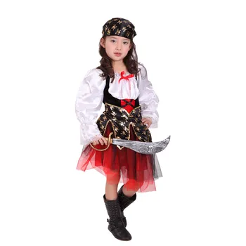 Umorden de Halloween Petrecere de Carnaval Costum pentru Fete pentru Copii Fete Copii Pirat Costume Fantasia Infantil Cosplay Îmbrăcăminte