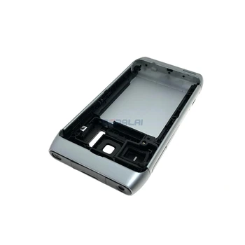 Pentru Nokia n8 Carcasa Fata Masca Acoperire Cadru Caz+capac Spate/baterie capac usa+Tastatura