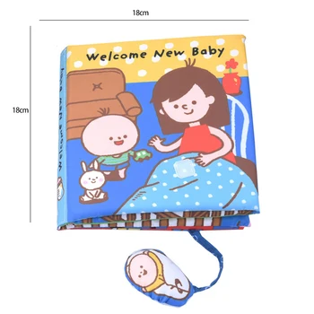 Jucarii pentru copii-Carte Moale Educaționale Copil Jucărie Olita timp/Bathtime Copii Nou-născuți Cognitive Interactive Jucarii Pentru Copii de 0-12 Luni