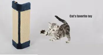 Sisal Pisica Zero Bord cat de Formare Jucărie Pisoi Scratcher Saltea Pad Interactive pisică Jucărie de câine de Companie pisica zgarieturi post scratcher