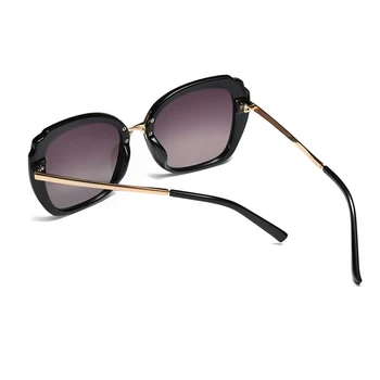 Vintage Brand de Lux ochelari de soare Patrati doamnelor 2019 Designer de Brand Retro Cadru din Aliaj de Epocă Nuante femei ochelari Albastru Ochelari