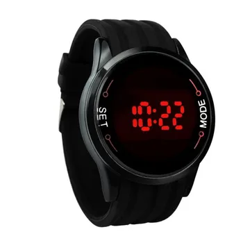 Ceas Barbati Viața Impermeabil LED Touch Ecran Sport Data de Silicon Încheietura Ceas Masculin Ceas reloj digital hombre erkek kol saati 2019