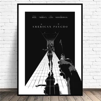 American Psycho Panza Perete Film Arta De Imprimare Moderne, Poster De Perete Imagini Living Decorul Camerei