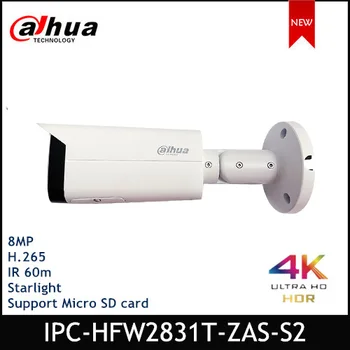 Dahua 8MP Glonț Cameră de Rețea IPC-HFW2831T-ZAS-S2 4K 5X Zoom POE SD audio slot pentru card de Alarmă IR 60m IP67 lumina Stelelor camera IP