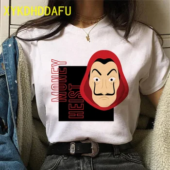 La Casa De Papel Bani Jaf Amuzant Tricou Barbati Harajuku T-shirt Casa de Hârtie Grafic Tricou Bella Ciao Hip Hop de Top Teuri de sex Masculin