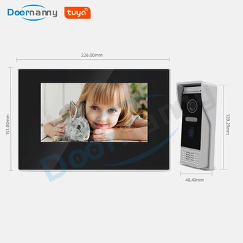 Doornanny Full Touch Screen Video Interfon Pentru Casa Apartament WiFi Interfon Intry Acasă Bell Tuya Inteligent Sonerie Cu Camera