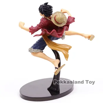 Anime One Piece BWFC Banpresto Lumea Figura Colosseum Monkey D Luffy din PVC Figura de Colectie Model de Jucărie