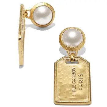 Elizabeth Bathory Femei De A Crea Epocă De Aur Decorative Piața Pearl Cercei Vintage, Cercei Lungi Cercei Moda Bijuterii