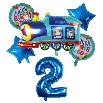 6pcs Blaze Si Monster Machines Balon Folie Happy Birthday Party Decor Mingea Cadou Rezervor de Autobuz Foc Masina Baloane de Vacanta