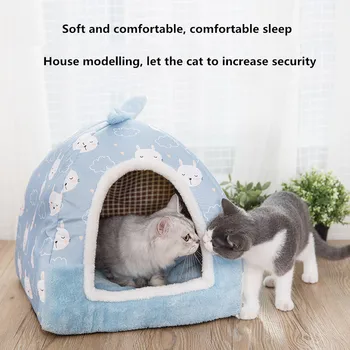 Noi Toamna și Iarna Câine Cald Casă Casă Mică animale de Companie Pisica Cuib Pot Fi Îndepărtate și Spălate Patru Sezoane Universal Star Casa Yurt