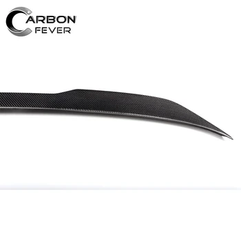 De Carbon din Spate Spoiler Portbagaj Aripa de Buze Pentru BMW Seria 5 G30 G38 F90 2017+ Pro Design Spate Spoilere