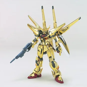 Original Japaness Gundam Model HG 1/144 SHIRANUI AKATSUKI SEMINȚE de DESTIN AUR GUNDAM Mobile Suit Jucarii Copii