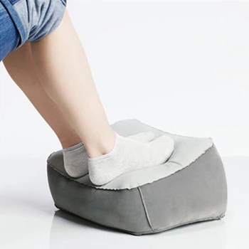 Portabil Moale Suport pentru picioare Perna PVC Gonflabile Picior de Odihnă Pliere Perna de Aer Perna de Călătorie la Biroul de Acasă Picior de Relaxare Picioarele Instrument